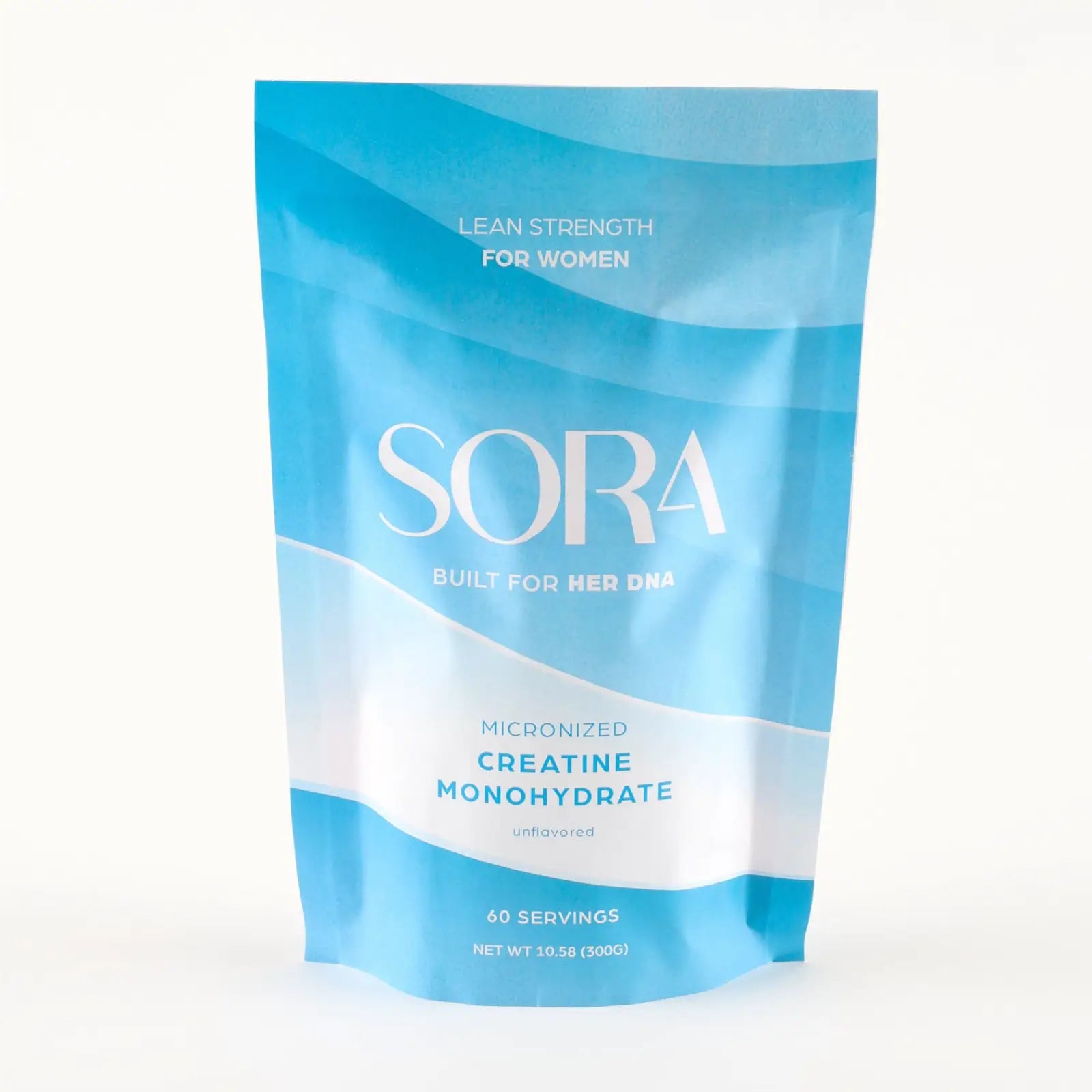 SORA Creatine Monohydrate supplement facts and ingredients