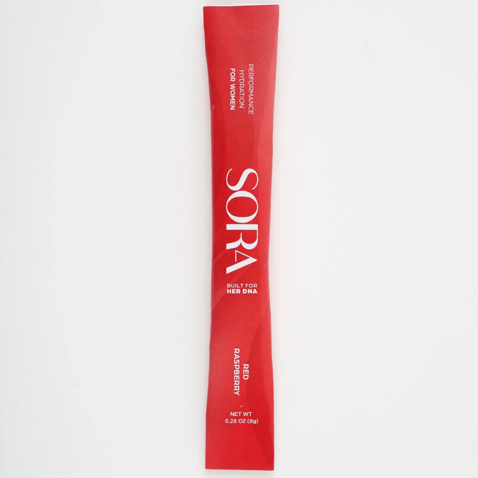 SORA hydration stick packs for women with balanced electrolytes